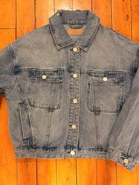 Rhinestone Denim Jacket